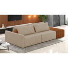 Sofá Ilha 2 Lugares Living 232cm Modulado Para Sala Lary Linh