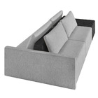 Sofá Ilha 2 Lugares Living 232cm Modulado Para Sala Lary Linh