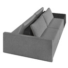 Sofá Ilha 2 Lugares Living 232cm Modulado Para Sala Lary Linh