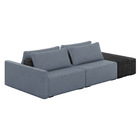 Sofá Ilha 2 Lugares Living 252cm Modulado Para Sala Lary Linh