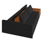 Sofá Ilha 2 Lugares Living 272cm Modulado Para Sala Lary Velu