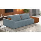 Sofá Ilha 2 Lugares Living 292cm Modulado Para Sala Lary Bouc