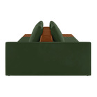 Sofá Ilha 2 Lugares Living 292cm Modulado Para Sala Lary Velu