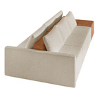 Sofá Ilha 3 Lugares Living 312cm Modulado Para Sala Lary Bouc