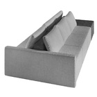 Sofá Ilha 3 Lugares Living 312cm Modulado Sala Lary Bouclê Ci