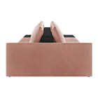 Sofá Ilha 3 Lugares Living 312cm Modulado Sala Lary Veludo/pu