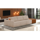 Sofá Ilha 3 Lugares Living 342cm Modulado Para Sala Lary Bouc