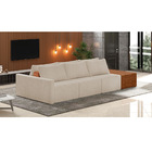 Sofá Ilha 3 Lugares Living 342cm Modulado Para Sala Lary Linh