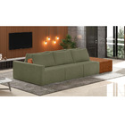 Sofá Ilha 3 Lugares Living 372cm Modulado Para Sala Lary Bouc