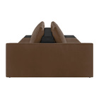 Sofá Ilha 3 Lugares Living 372cm Modulado Sala Lary Veludo/pu