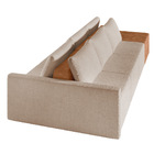 Sofá Ilha 3 Lugares Living 402cm Modulado Para Sala Lary Bouc