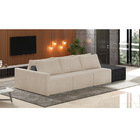 Sofá Ilha 3 Lugares Living 402cm Modulado Para Sala Lary Linh