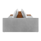 Sofá Ilha 3 Lugares Living 402cm Modulado Para Sala Lary Velu