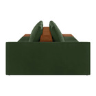 Sofá Ilha 3 Lugares Living 402cm Modulado Para Sala Lary Velu