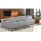 Sofá Ilha 4 Lugares Living 392cm Modulado Para Sala Lary Bouc