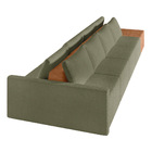 Sofá Ilha 4 Lugares Living 432cm Modulado Para Sala Lary Bouc