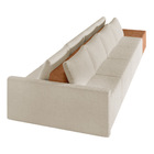 Sofá Ilha 4 Lugares Living 432cm Modulado Para Sala Lary Bouc