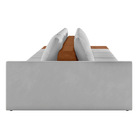 Sofá Ilha 4 Lugares Living 432cm Modulado Para Sala Lary Velu