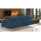 Sofá Ilha 4 Lugares Living 432cm Modulado Para Sala Lary Velu