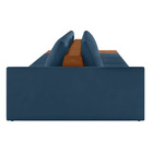 Sofá Ilha 4 Lugares Living 432cm Modulado Para Sala Lary Velu