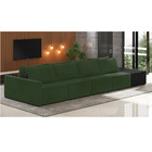 Sofá Ilha 4 Lugares Living 432cm Modulado Sala Lary Veludo Ve