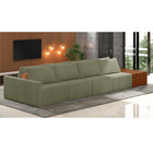 Sofá Ilha 4 Lugares Living 472cm Modulado Para Sala Lary Bouc
