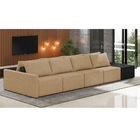 Sofá Ilha 4 Lugares Living 472cm Modulado Para Sala Lary Linh