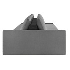 Sofá Ilha 4 Lugares Living 472cm Modulado Sala Lary Bouclê/pu