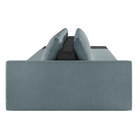 Sofá Ilha 4 Lugares Living 472cm Modulado Sala Lary Bouclê/pu