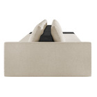 Sofá Ilha 4 Lugares Living 472cm Modulado Sala Lary Bouclê/pu