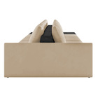 Sofá Ilha 4 Lugares Living 472cm Modulado Sala Lary Veludo Be