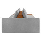 Sofá Ilha 4 Lugares Living 512cm Modulado Para Sala Lary Bouc