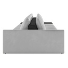 Sofá Ilha 4 Lugares Living 512cm Modulado Sala Lary Veludo/pu