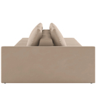 Sofá Ilha Modular Para Sala 252cm Com Puff Dublin K01 Veludo