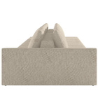 Sofá Ilha Modular Para Sala 432cm Com Puff Dublin K01 Linho B