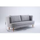 Sofá Indigo Fixo Estofado 2 Lugares - Verde Musgo Claro - Ilh