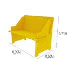 Sofá Infantil Mdf Twister Tcil