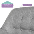 Sofá Infantil Montessori 2 Lugares Linho Comfort Casatema Mad