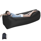 Sofá Inflável De Ar Saco De Dormir Puff De Ar Camping Preto