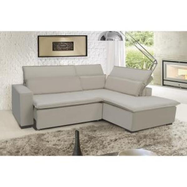 Sofá Istambul 2.60x2.10m Retrátil E Reclinável Com Chaise - B