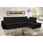 Sofá Istambul 3.80x2.10m Retrátil E Reclinável Com Chaise - P