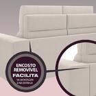 Sofá Jobim 1,70m Assento Retrátil E Reclinável Velosuede Arei