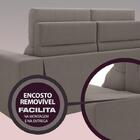 Sofá Jobim 1,70m Assento Retrátil E Reclinável Velosuede Marr