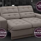 Sofá Jobim 1,70m Assento Retrátil E Reclinável Velosuede Marr