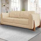 Sofa Jolie 2 Lugares 160cm Pes Boomerang Linho 211 Ezz