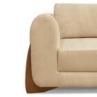 Sofa Jolie 2 Lugares 160cm Pes Boomerang Linho 211 Ezz