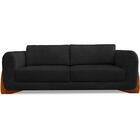 Sofa Jolie 2 Lugares 160cm Pes Boomerang Linho Boucle Ezz