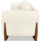 Sofa Jolie 3 Lugares 220cm Pes Boomerang Linho 214 Ezz