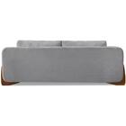 Sofa Jolie 3 Lugares 230cm Pes Boomerang Linho 215 Ezz