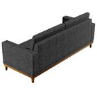 Sofá Kayrós 160cm 2 Lugares D05 Linho Chumbo - Mpozenato